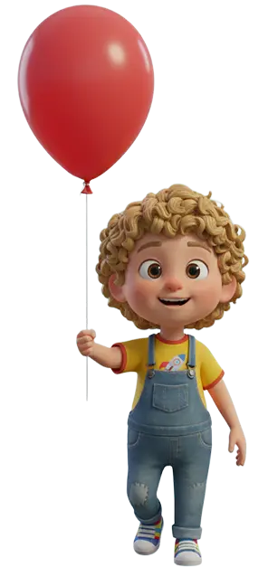 Bambino con palloncino